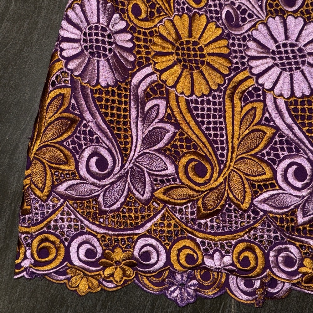 Anthropologie Embroidered Mini Dress - Picture 2 of 13